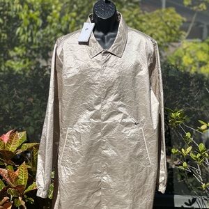 NIKE MENS SPORTSWEAR STYLE ESSENTIAL LONG COACHES JACKET DH7847-236 PURE CREAM